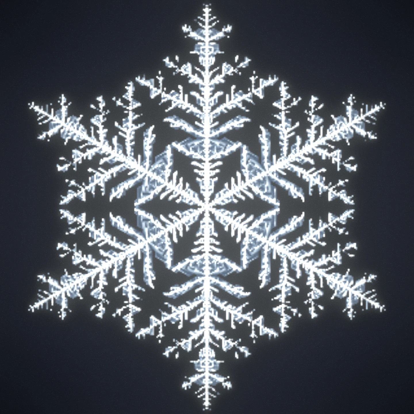 plate with dendrite ends — plates and dendrites in one letter, the map's richest regime