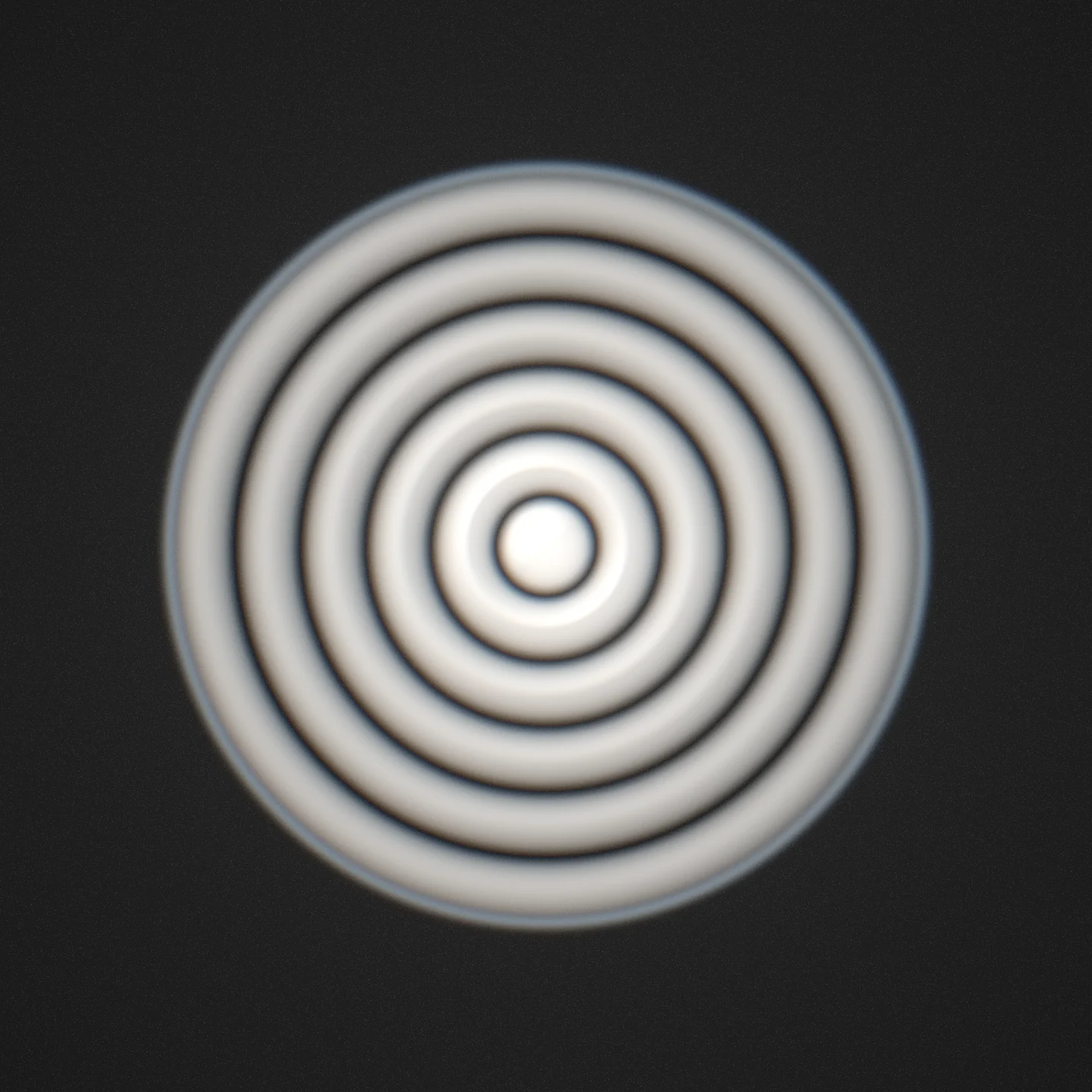 the integrable ancestor — a circle mode keeps its caustics