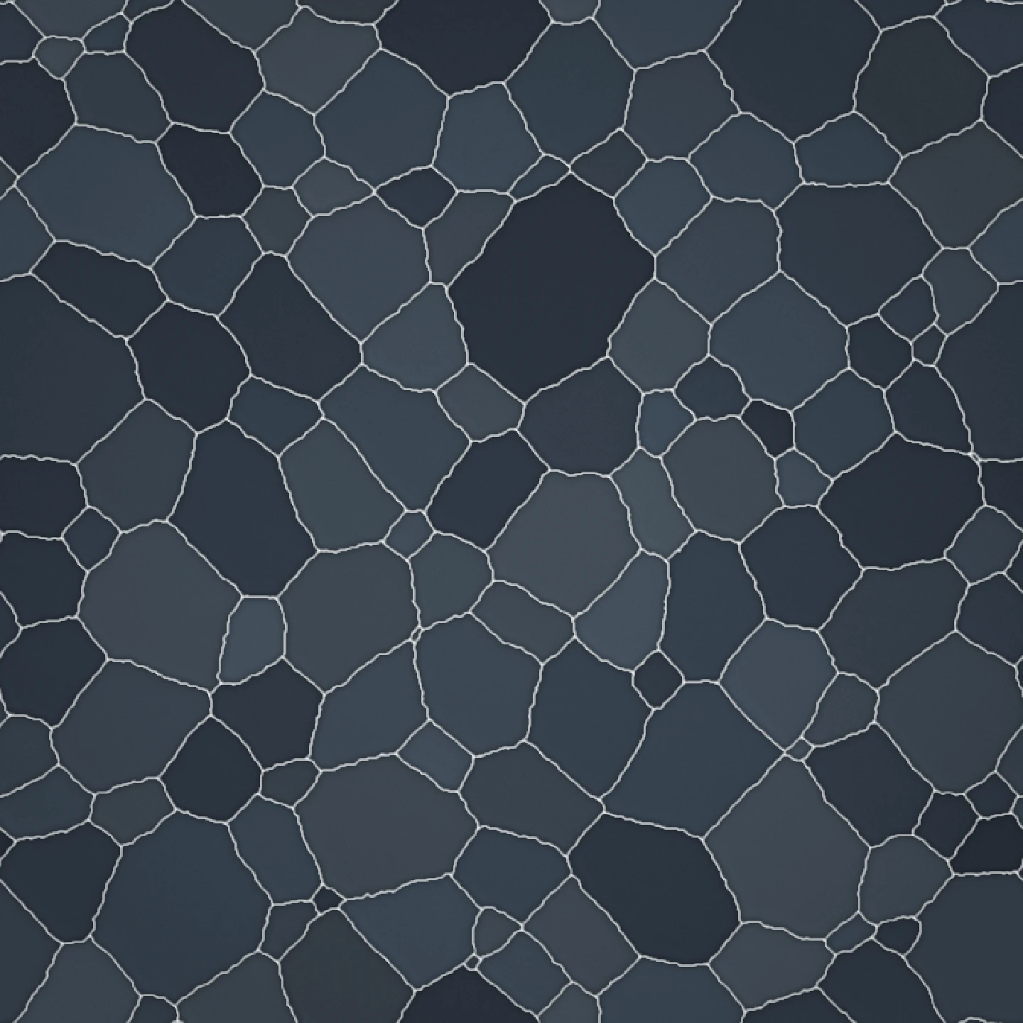 late architecture — 128 cells left, the mean side count exactly six