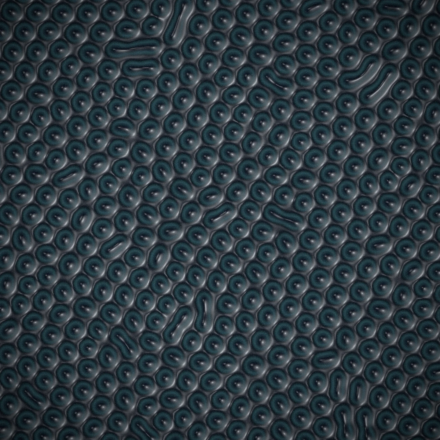 the inverted lattice — a honeycomb of wells