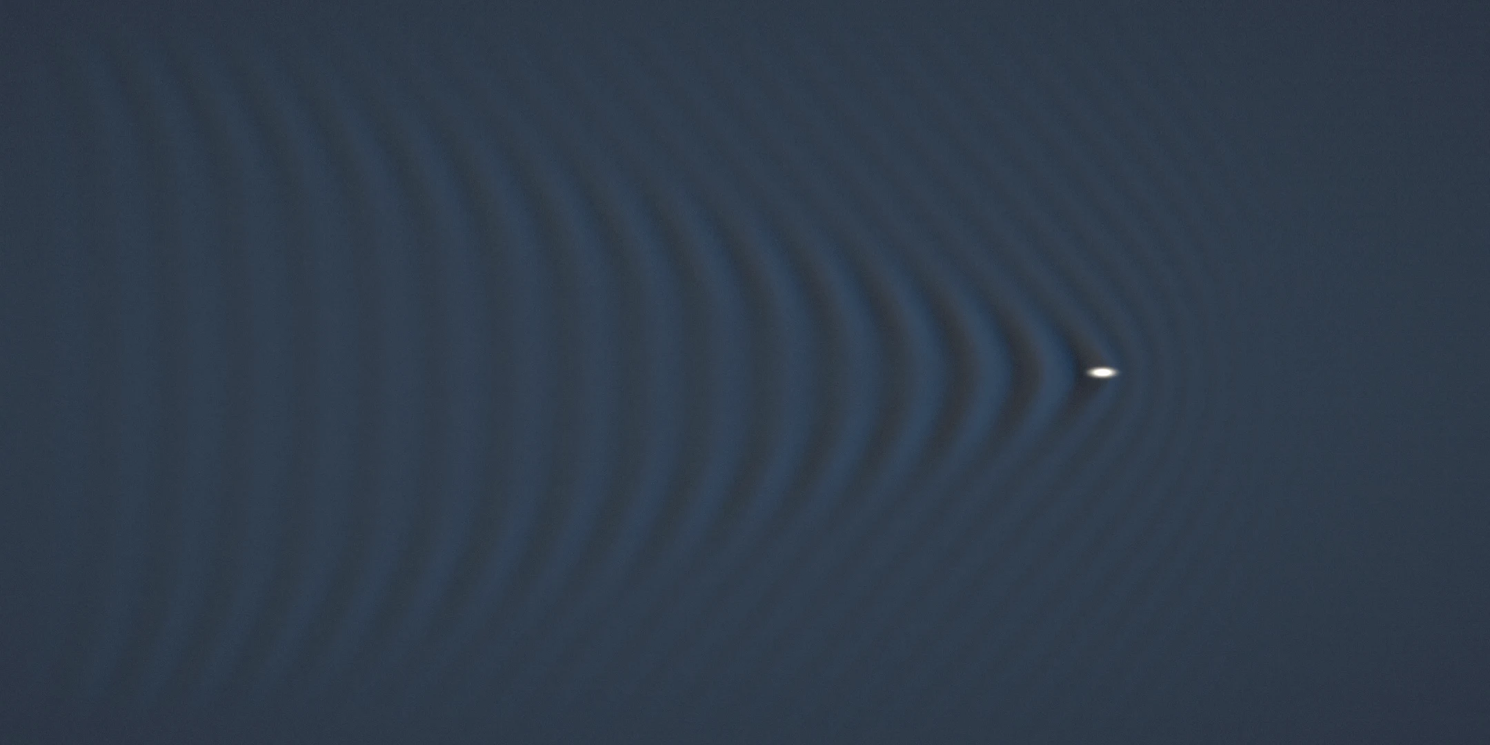 Kelvin Wake — Ship Waves
